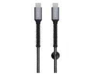 FIXED Armor Kabel USB-C/USB-C 1,2 m 240W szary - 1249109 - zdjęcie 1